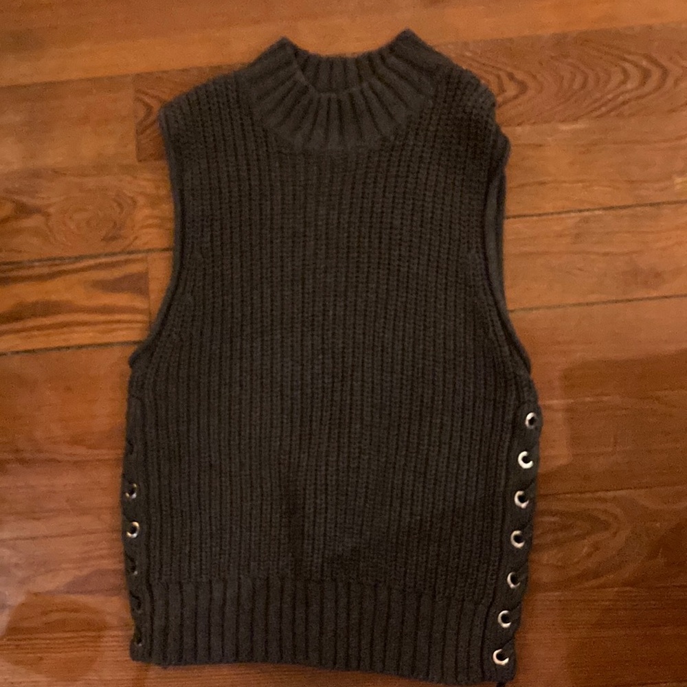 Short sleeve sweater Italian cotton